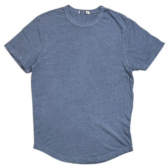 Buck Mason Men's Slub Classic Curved Hem Crewneck Made in USA Tee T-Shirt - Picture 1 of 5